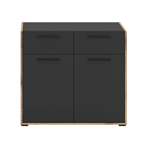 Rootz Chest of Drawers - Storage Cabinet - Dresser - Easy-Care Surfaces - 95cm x 86cm x 37cm