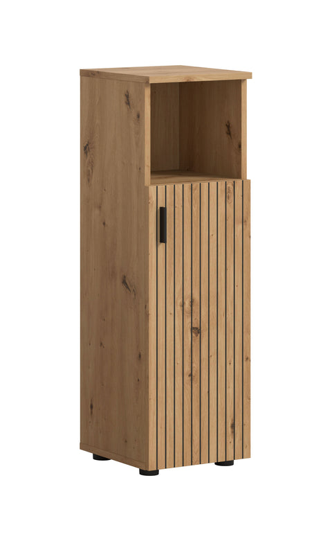 Rootz Bathroom Cabinet - Storage Cupboard - Bathroom Organizer - High-Quality, Easy-Care - 30x95x30cm