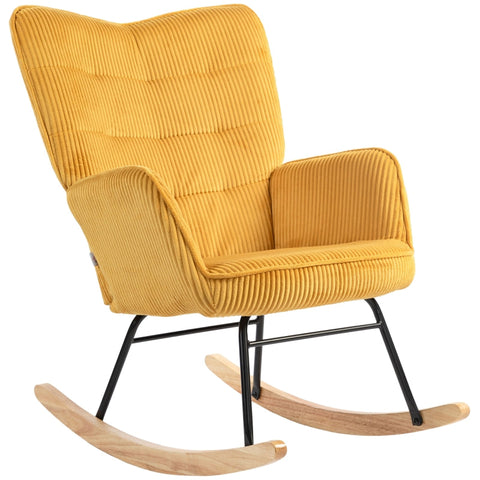 Rootz Rocking Chair - Nursing Chair - Relaxation Chair - Optimal Support - 98D x 71W x 101H cm