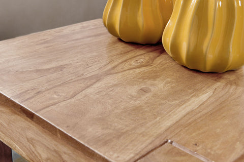 Rootz 3 Piece Set Nesting Tables - Solid Wood - Acacia - Handmade - Space-Saving - Unique Grain - 45cm x 50cm x 36cm