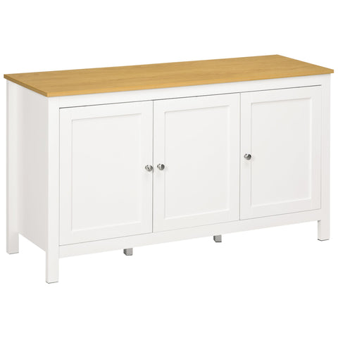 Rootz Sideboard Cabinet - Storage Unit - Buffet Table - Ample Storage - 120cm x 40cm x 70cm