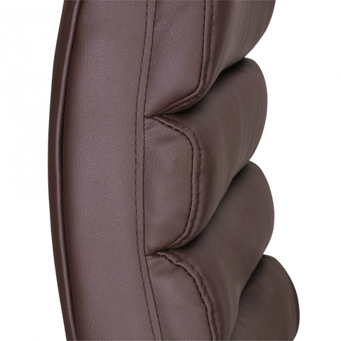 Rootz Swivel Chair - Office Chair - Executive Chair - High Backrest, Lumbar Support, Rocker Mechanism - Artificial Leather - 115-125cm x 60cm x 60cm - Seat: 50-60cm x 52cm x 50cm - Backrest: 76cm - Armrest: 70-80cm