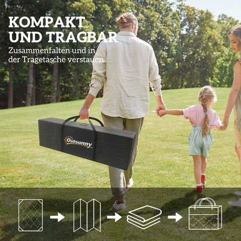 Rootz Outdoor Carpet - Boho-Style Rug - Balcony Carpet - Weatherproof - Easy to Clean - 548cm x 274cm