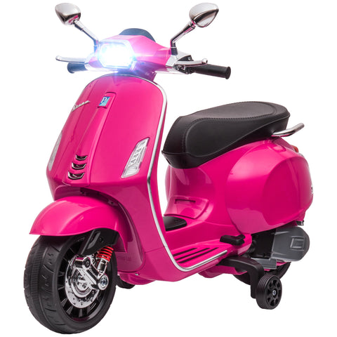 Rootz Electric Children Vespa - Scooter - Ride-On Toy - Music & MP3 - 107x47x73cm