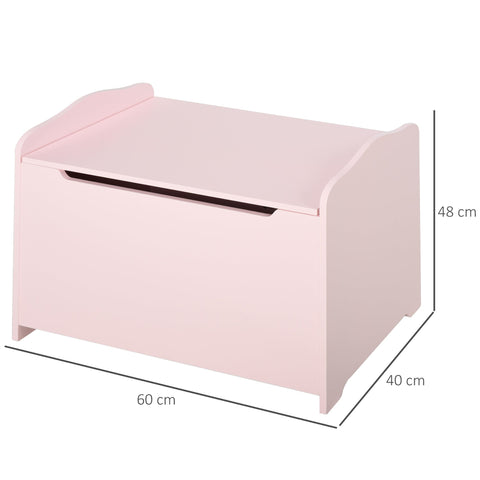 Rootz Toy Chest Children's Bench - Toy Box - Storage Chest - Kid-Friendly MDF - 60cm x 40cm x 48cm