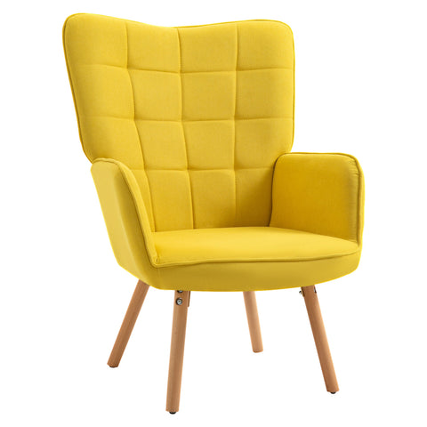Rootz Living Room Chair - Armchair - Upholstered Chair - High Comfort - Velvet Polyester Foam - 71 x 76 x 101 cm