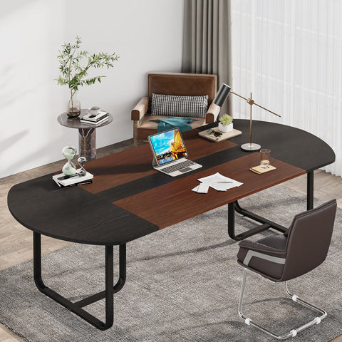 Rootz Executive Desk - Office Desk - Workstation Table - Elegant Design - 180 cm Width x 90 cm Depth x 75 cm Height