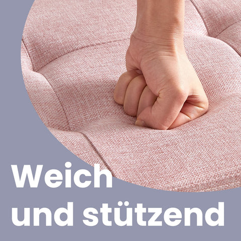 Rootz Seating with Storage Space - Seat Chest - Bedding Chest - 89L Storage - 38 x 76 x 38 cm -  Pink