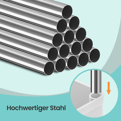 Rootz 3 Tier Trolley - Spice Shelf - Kitchen Organizer - Extendable - Compact Storage Solution - 40cm x 12.5cm x 60cm