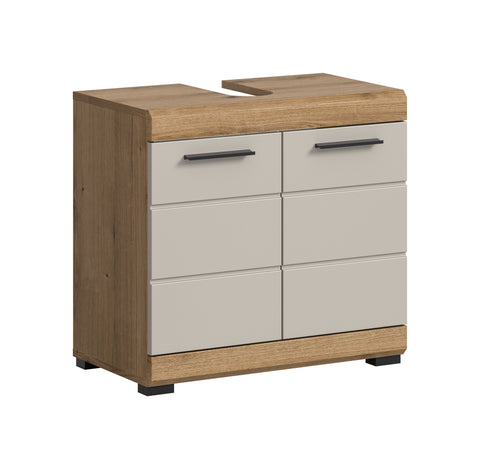 Rootz Vanity Unit - Bathroom Storage Cabinet - Bathroom Furniture - Durable & Elegant - 60cm x 56cm x 34cm