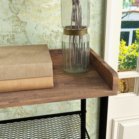 Rootz Wardrobe Stand - Entrance Furniture - Industrial Design - Versatile & Stable - 92.5 x 28.2 x 182 cm