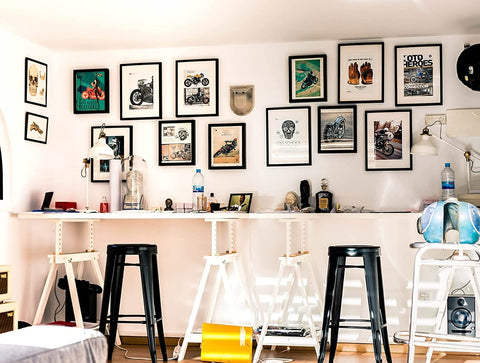 Rootz 3 Piece Picture Frame Set - Photo Gallery - MDF Frames - Protect Photos - Grey MDF Plate - 20x30 cm