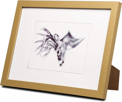 Rootz 3 Set Picture Frame - Photo Gallery - MDF Photo Holder - Durable & Moisture Resistant - 15x20 cm, White