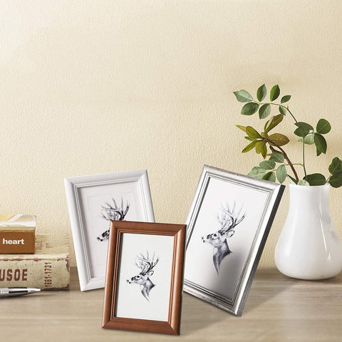 Rootz 3 Piece Picture Frame Set - Photo Frame - Artos Style Frames - High Quality Wood & Real Glass - 20x30 cm