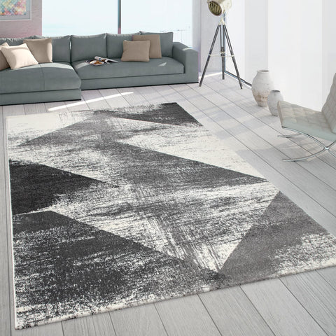 Abstract Design Frisé Rug – Modern, Durable & Soft – Artistic Short-Pile Carpet