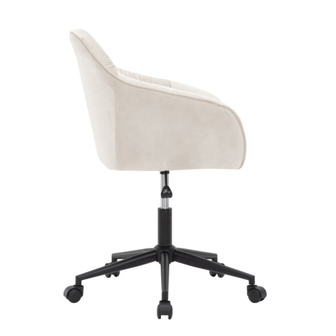 Rootz Swivel Office Chair - Rotating Chair - Adjustable Desk Chair - Maximum Comfort - 44cm x 55cm x 81-91cm