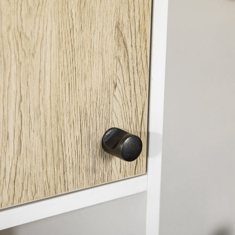 Rootz Bathroom Tall Cabinet - Storage Cabinet - Organizer - Anti-Tilt System - 30 x 31.5 x 169 cm