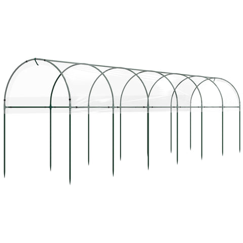 Rootz Greenhouse for Tomatoes - Plant Shelter - Garden Structure - Protects Plants - 600cm x 123cm x 171cm