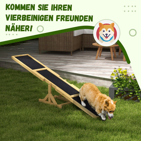 Rootz Dog Rocker - Agility Trainer - Dog Bouncer - Non-Slip Surface - 180cm x 30cm x 30cm - Holds Up To 50kg