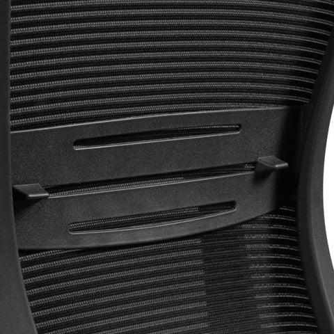 Rootz Ergonomische Bureaustoel - Mesh Rugleuning - Verstelbare Armleuningen - Aluminium Basis - Zwart - Synchroon Mechanisme - Lendensteun - In Hoogte Verstelbaar - Dubbel Verwerkt Mesh - 120kg Capaciteit - 8u Zittijd - 97-107cm x 63cm x 50cm