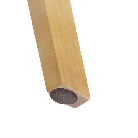 Rootz 2 Piece Set Dining Room Chairs - Kitchen Chairs - Modern Chairs - Elegant Fabric Cover - 49cm x 87cm x 52cm - White - Felt Gliders - Lush Padding - Secure Stand