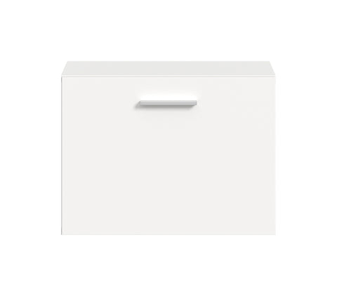 Rootz Compact White Wardrobe - Tallboy - Storage Cabinet - Space Saving - 52cm x 39cm x 36cm