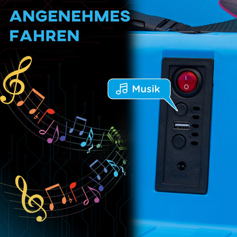 Rootz Kids Bumper Car - Electric Vehicle - Ride-On Toy - 360° Rotation Fun - 73cm x 73cm x 44cm - USB & LED Lights