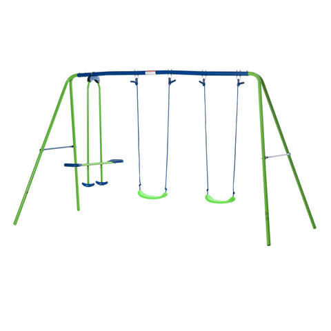 Rootz Rocking Frame for Outdoor Play - Children's Scaffolding - Kid's Swing Set - Promotes Motor Development - 280L x 140B x 178H cm