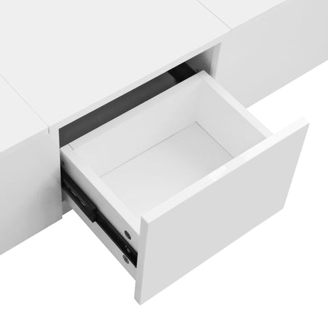 Rootz Coffee Table - Living Room Table - Modern Centerpiece - Hidden Storage - 100L x 50W x 31H cm