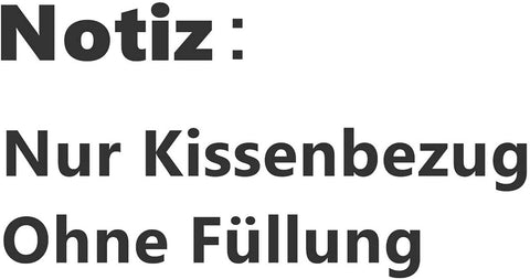 Rootz Black Pillow Cover Set - Cushion Covers - Decorative Sofa Covers - Breathable Cotton - 4 Pack - 30x50 cm