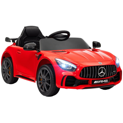 Rootz Mercedes-Benz AMG GTR Children's Electric Car - Kids Ride-On - Remote Control Ride - Safe & Fun - 108L x 67W x 46H cm