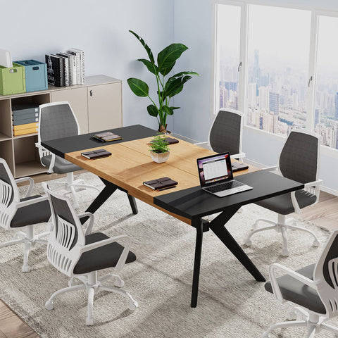 Rootz Modern Office Desk - Executive Desk - Computer Workstation - Spacious Surface - 160cm x 80cm x 75cm