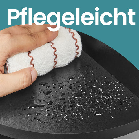 Rootz 5 Level Corner Shelf - Wall Shelf - Floating Shelf - Unique Look - 20cm x 20cm x 127.5cm