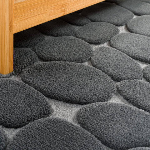 Memory Foam Bath Mat – Soft, Durable, Embossed Patterns – Quick Dry – Modern Style