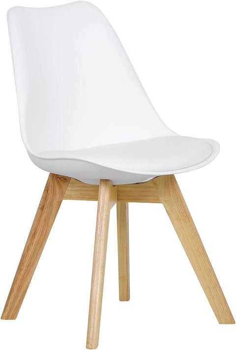 Rootz Dining Chair - Ergonomic Chair - Comfortable Seating - High-Density Foam - Stable - Floor Safe - Easy Assembly - 82cm x 48cm x 40.5cm