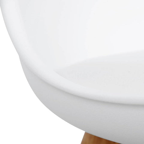 Rootz Dining Chair - Ergonomic Chair - Comfortable Seating - High-Density Foam - Stable - Floor Safe - Easy Assembly - 82cm x 48cm x 40.5cm