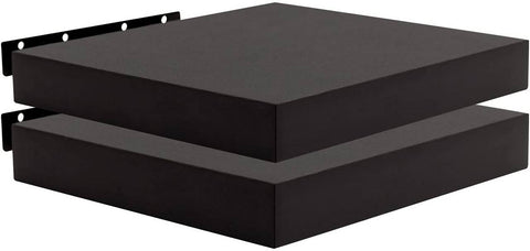 Rootz 2 Set Wall Shelf - Bookshelf - Decorative Shelving - Moisture-Resistant MDF - 40x22.9x3.8cm - Versatile for Any Room - Easy Assembly