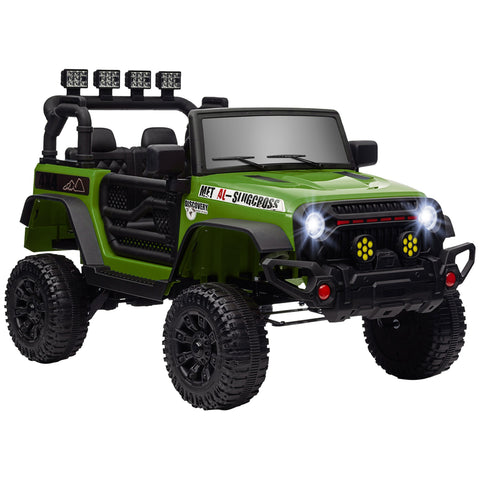 Rootz Buggy 4x4 Children's Electric Car - Kids UTV - Ride-On Vehicle - Bluetooth, Safe Remote Control - 100cm x 63cm x 65cm