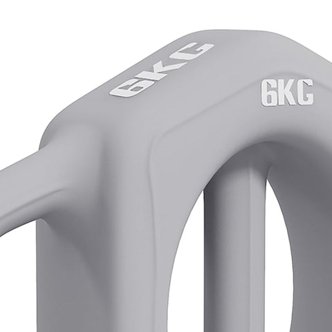 Rootz 3-in-1 Multifunctional Dumbbell - Strength Training Weights - Fitness Equipment - Non-Slip Surface - Durable Cast Iron Core - Protective Plastic Coating - 25cm x 20cm x 6cm