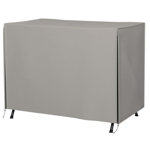 Rootz Tuinmeubelhoes - Buitenmeubels - Weerbestendig - Tuinschommel - Tex-Lock Systeem - Scheurvast - Oxford Polyester - Grijs - 205x124x164 cm