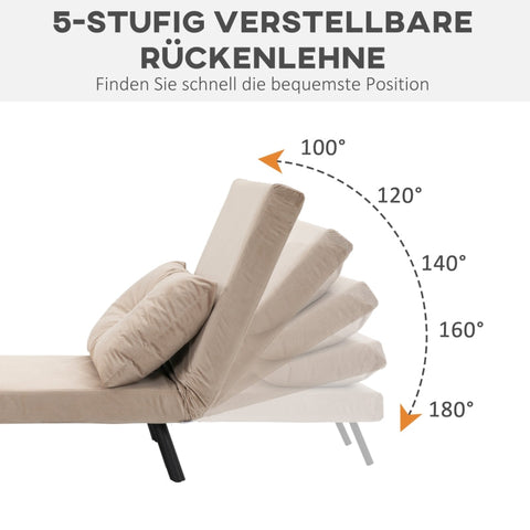 Rootz Relaxation Chair - Velvet Reclining Chair - Adjustable Backrest - Extra Cushion - 5-Level Recline - Steel Frame - 63W x 73D x 81H cm