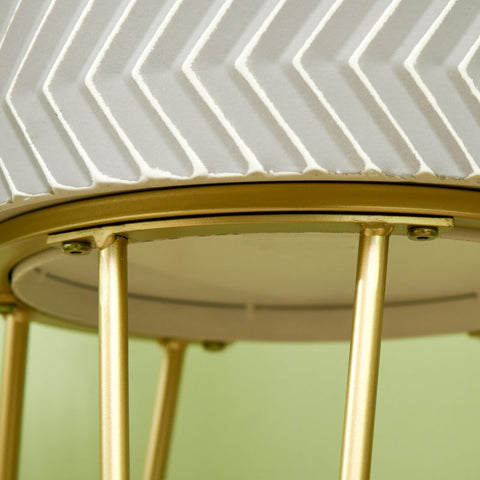 Rootz Set of 2 Flower Stands - Plant Stands - Decorative Plant Holders - Metal Frame - Stability - Unique Leg Design - Easy Assembly - Ø30 x 67H cm / Ø25 x 52H cm