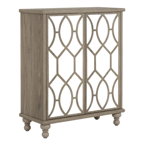 Rootz Shoe Cabinet with Mirror - Footwear Storage - Shoe Organizer - Elegant Design - 80 cm W x 36 cm D x 100 cm H