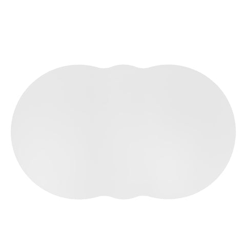 Rootz Cloud-Shaped Coffee Table - Living Room Centerpiece - Stylish Furniture - Push-to-Open Drawer - 100cm x 60cm x 39.2cm