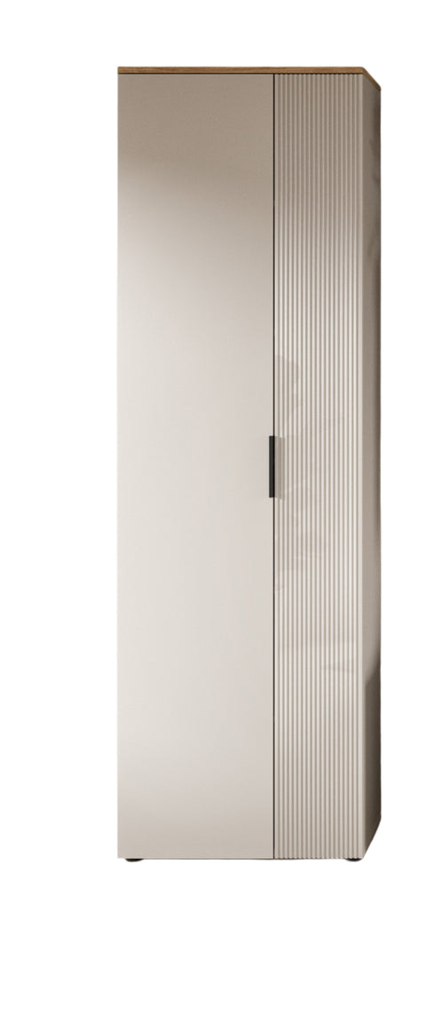 Rootz 3-Piece Wardrobe Set - Coat Rack - Hallway Organizer - Easy Cleaning - 155x190x36 cm