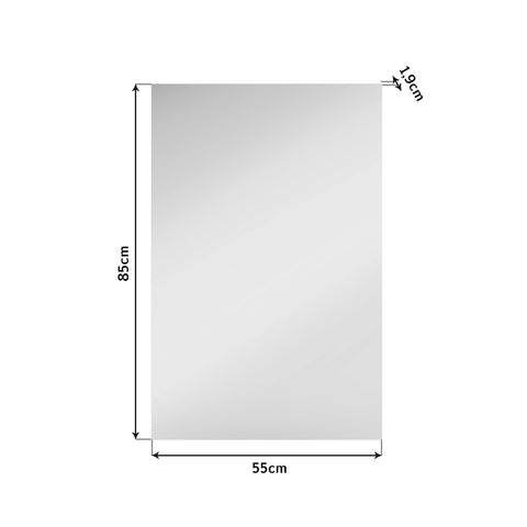 Rootz LINUS 3-Piece Hallway Furniture Set - Wardrobe Set - Coat Rack - Modern Design - 37cm x 115cm x 190cm, white