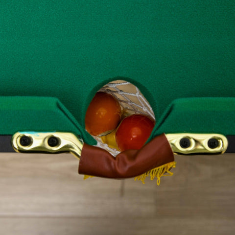 Rootz Opvouwbare Pooltafel - Biljarttafel - Snookertafel - Verstelbare Hoogte - Complete Set - Ruimtebesparende Opslag - 140cm x 60cm x 55-75cm - MDF &amp; Staal