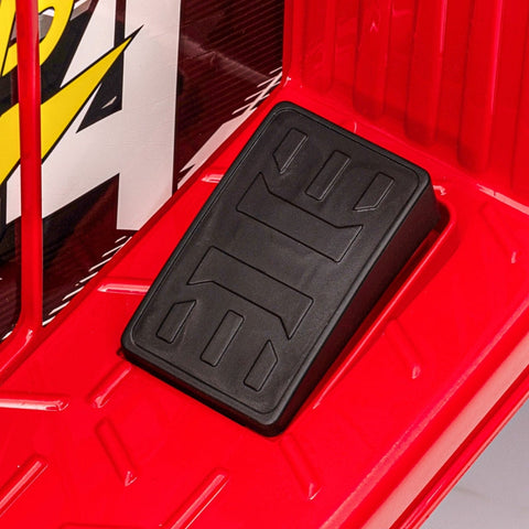 Rootz elektrische kinderauto - kinderauto - speelgoedauto - off-road avontuur - opbergruimte, muziek, veiligheidsvoorzieningen - 82 cm x 48 cm x 56 cm - kunststof, metaal