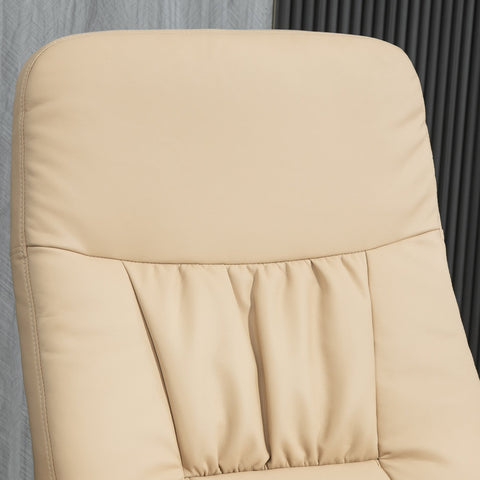 Rootz Relaxation Armchair - Recliner Chair - Rotating Chair - 360° Rotation & 145° Recline - 76cm x 81cm x 101cm Armchair, Footrest 50cm x 41cm x 41cm