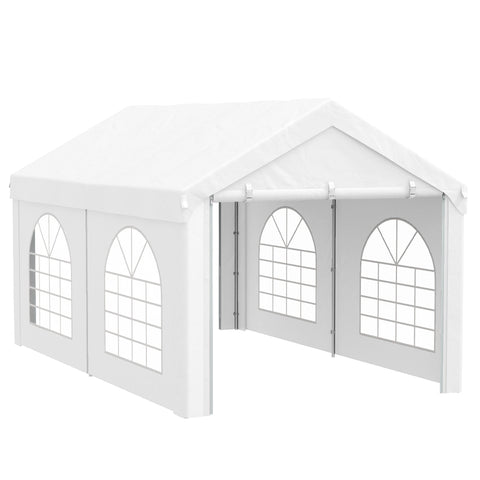 Rootz Reception Tent Pavilion - Tent Barnum - Roof Tent - Durable Materials - 500cm x 300cm x 285cm